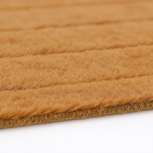 Close-up of coir texture on Coir Welcome Doormat, macro texture shot