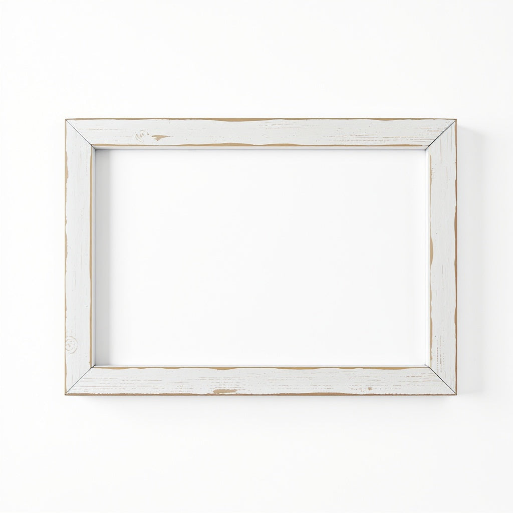 Hero shot of Wood Farmhouse Family Name Sign on white studio background, full product visible