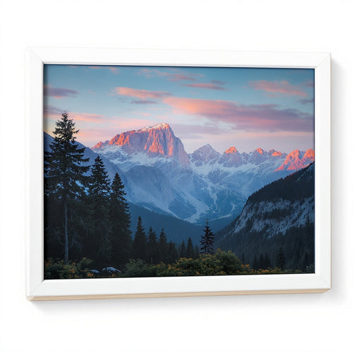 Hero shot of Gallery Wrapped Canvas Print on white studio background, full product visible